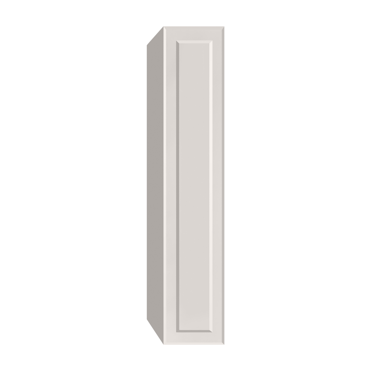 Berloni Vintage 1 door column 14" with 1 fixed shelf and 4 glass shelves