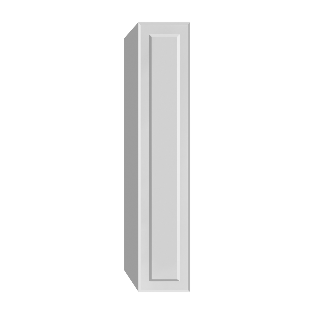 Berloni Vintage 1 door column 14" with 1 fixed shelf and 4 glass shelves