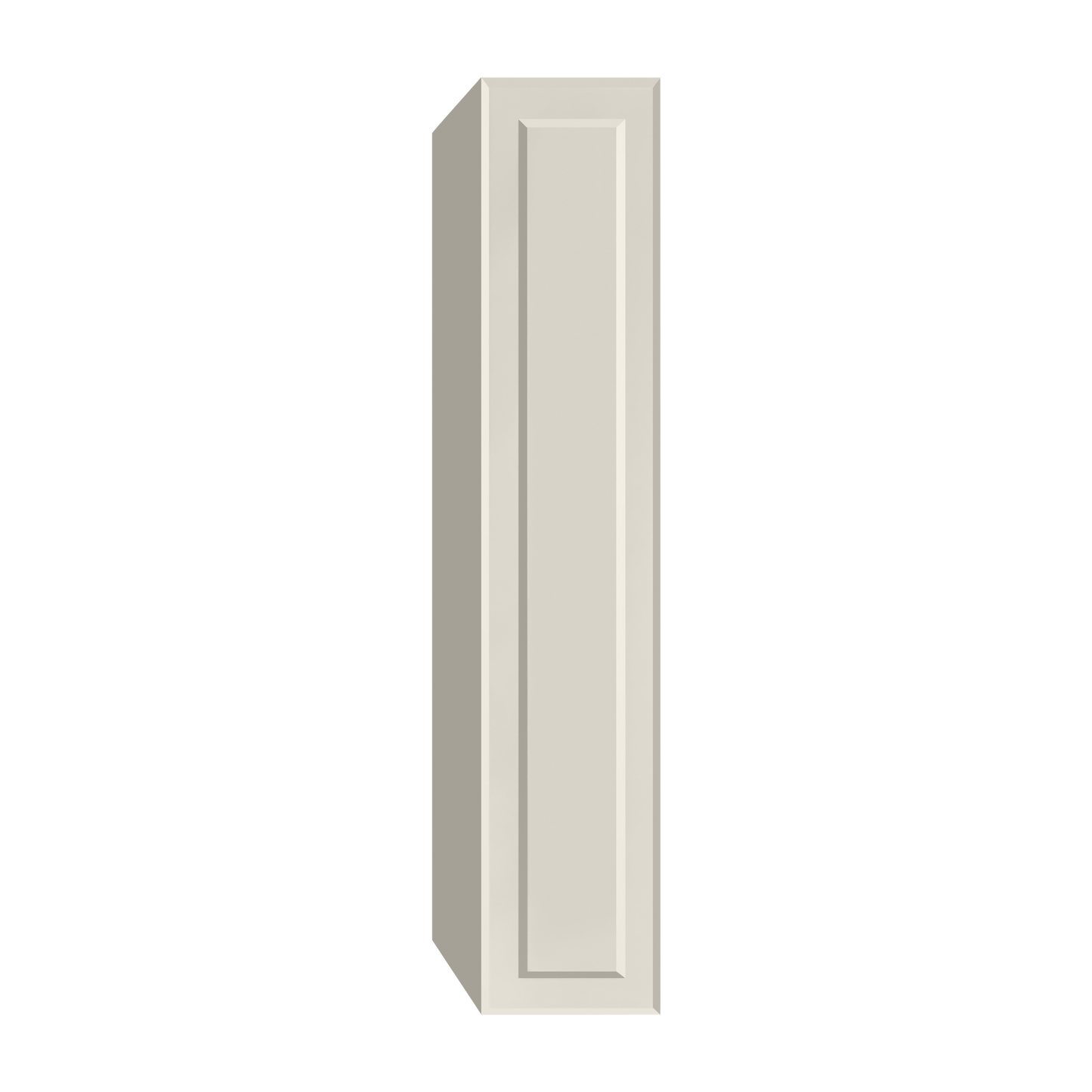Berloni Vintage 1 door column 14" with 1 fixed shelf and 4 glass shelves