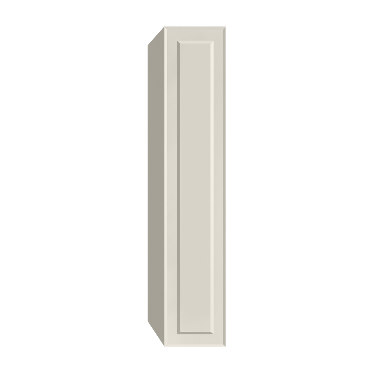 Berloni Vintage 1 door column 14" with 1 fixed shelf and 4 glass shelves