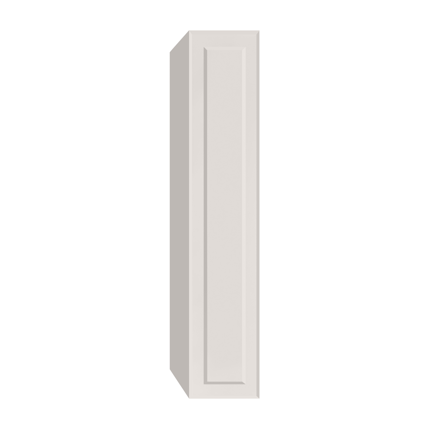 Berloni Vintage 1 door column 14" with 1 fixed shelf and 4 glass shelves