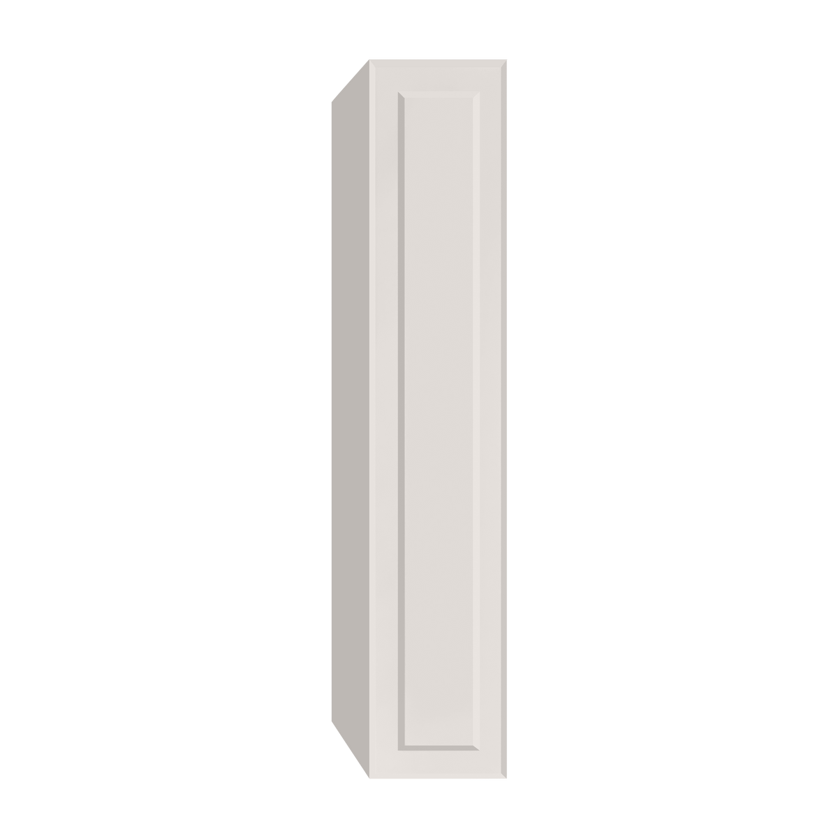 Berloni Vintage 1 door column 14" with 1 fixed shelf and 4 glass shelves