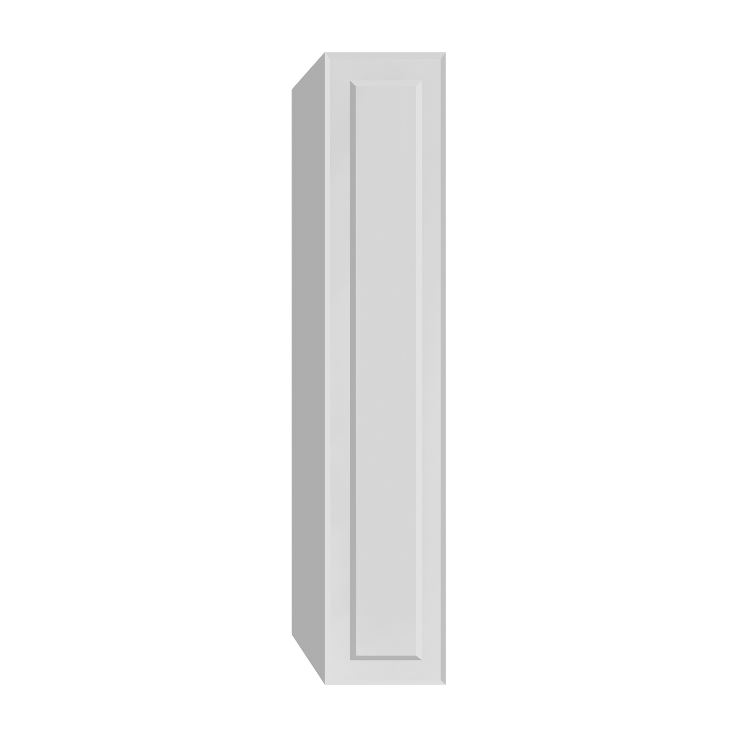 Berloni Vintage 1 door column 14" with 1 fixed shelf and 4 glass shelves