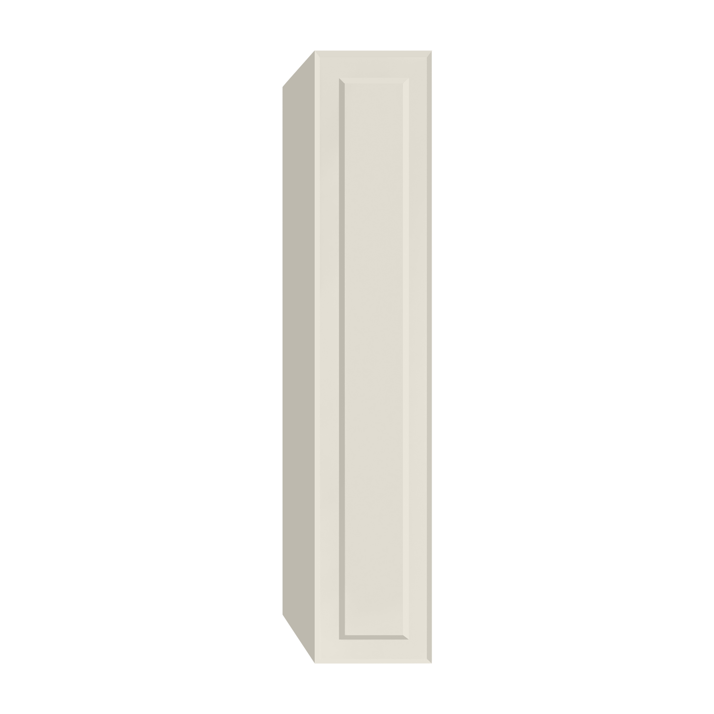 Berloni Vintage 1 door column 14" with 1 fixed shelf and 4 glass shelves
