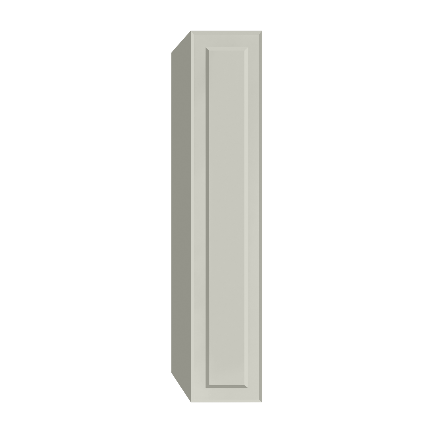 Berloni Vintage 1 door column 14" with 1 fixed shelf and 4 glass shelves