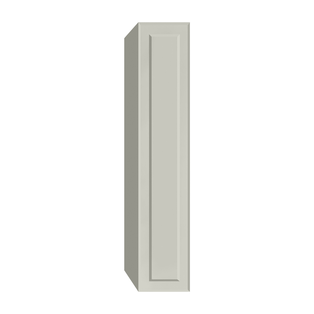Berloni Vintage 1 door column 14" with 1 fixed shelf and 4 glass shelves