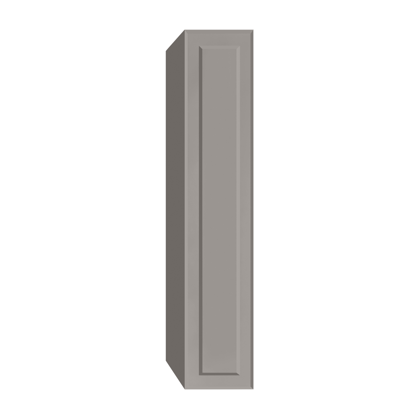 Berloni Vintage 1 door column 14" with 1 fixed shelf and 4 glass shelves