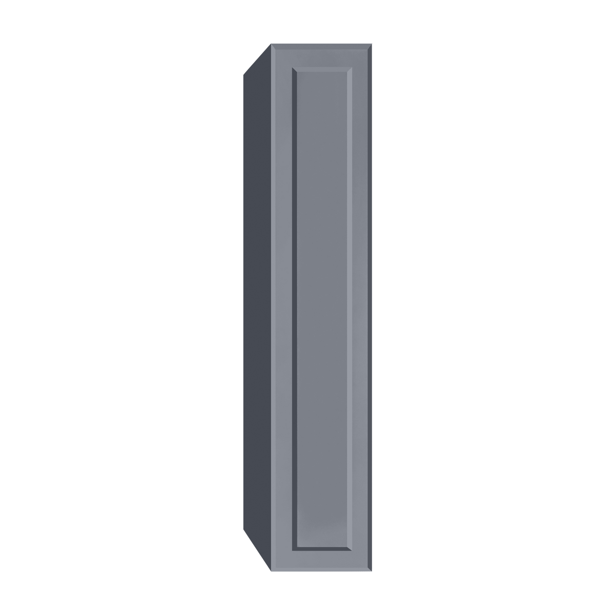 Berloni Vintage 1 door column 14" with 1 fixed shelf and 4 glass shelves