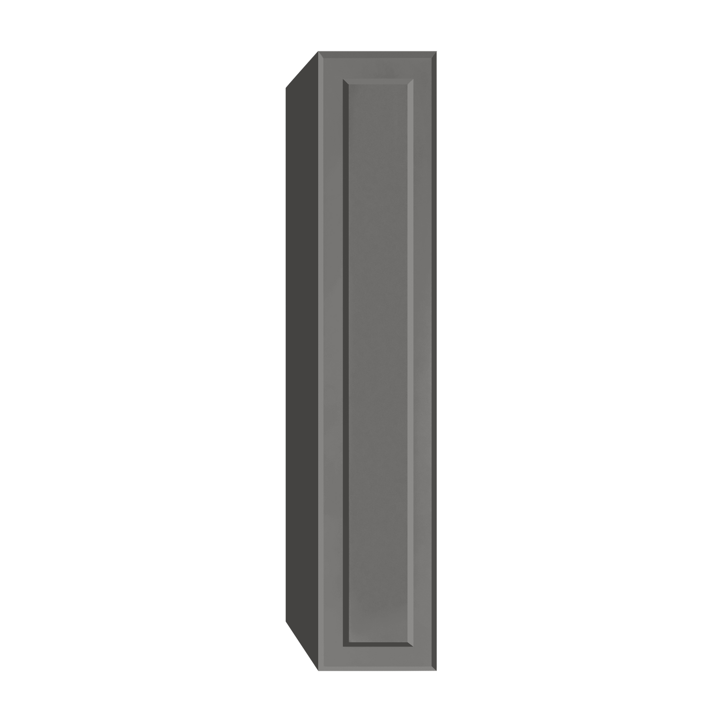 Berloni Vintage 1 door column 14" with 1 fixed shelf and 4 glass shelves
