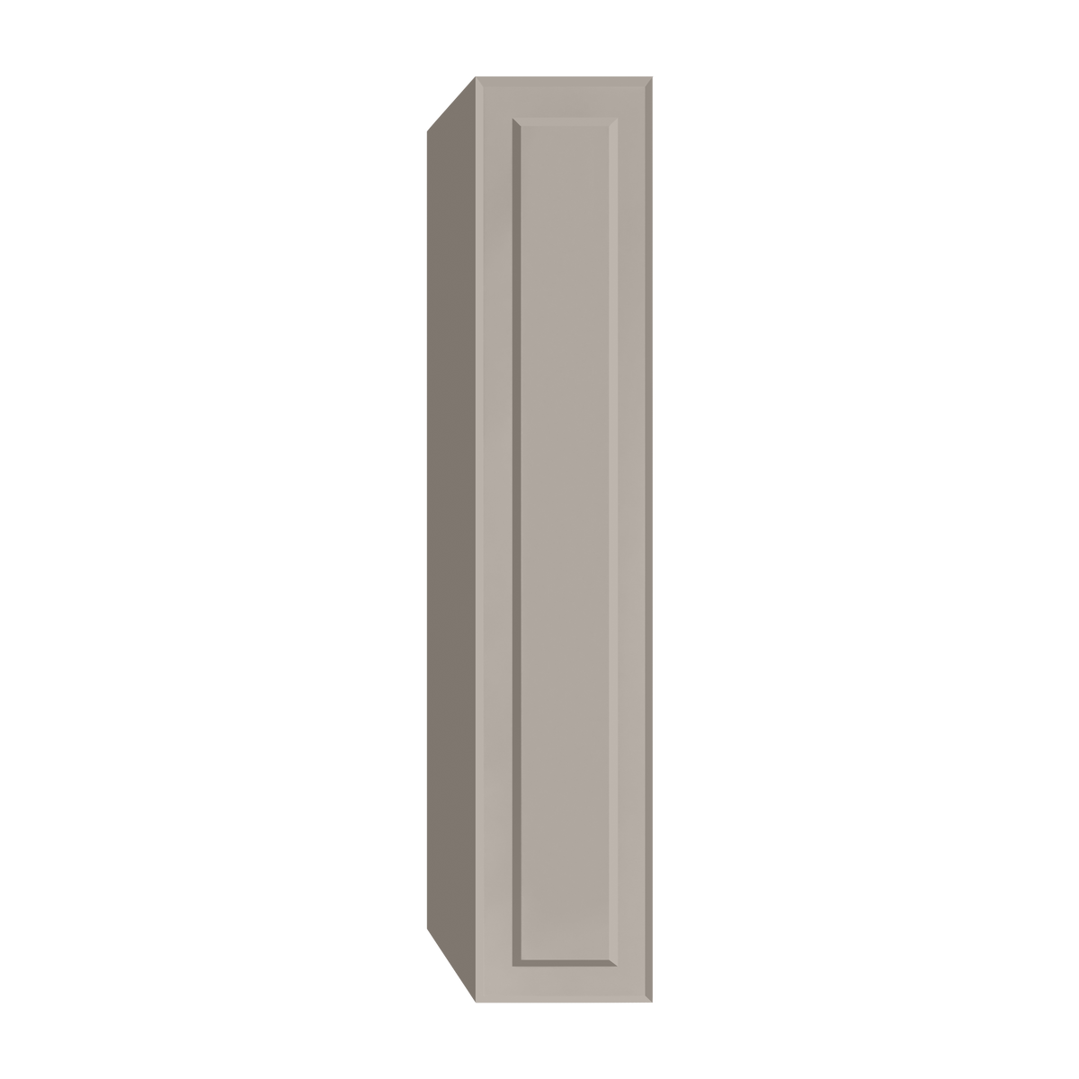 Berloni Vintage 1 door column 14" with 1 fixed shelf and 4 glass shelves