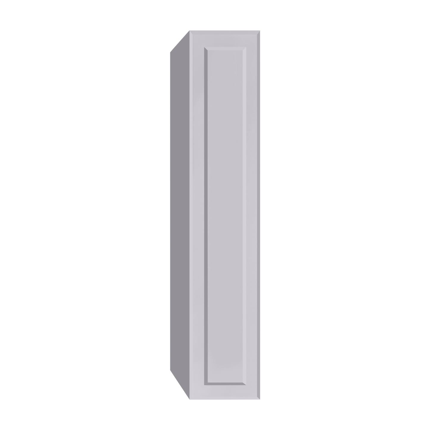 Berloni Vintage 1 door column 14" with 1 fixed shelf and 4 glass shelves