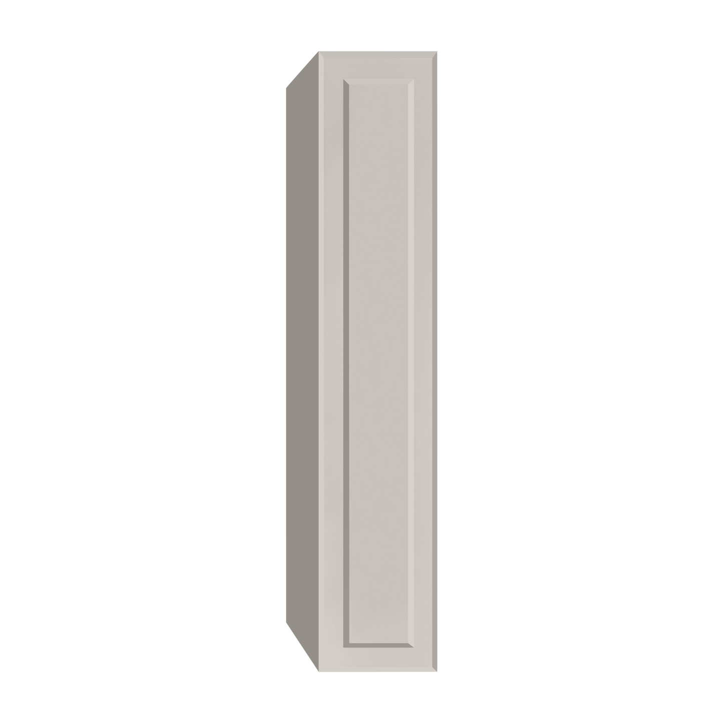 Berloni Vintage 1 door column 14" with 1 fixed shelf and 4 glass shelves