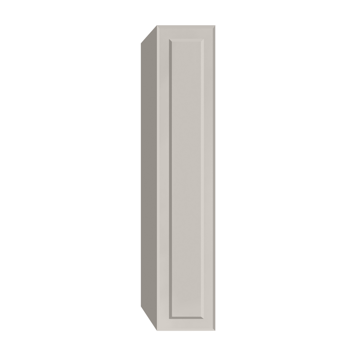Berloni Vintage 1 door column 14" with 1 fixed shelf and 4 glass shelves