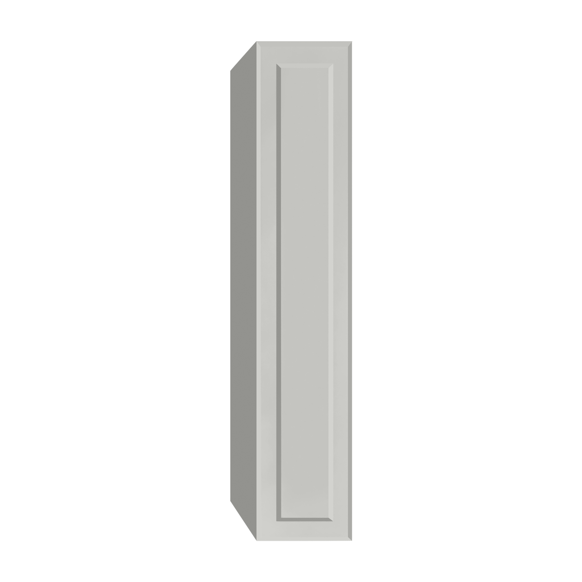 Berloni Vintage 1 door column 14" with 1 fixed shelf and 4 glass shelves