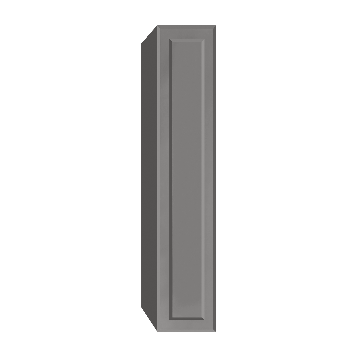 Berloni Vintage 1 door column 14" with 1 fixed shelf and 4 glass shelves