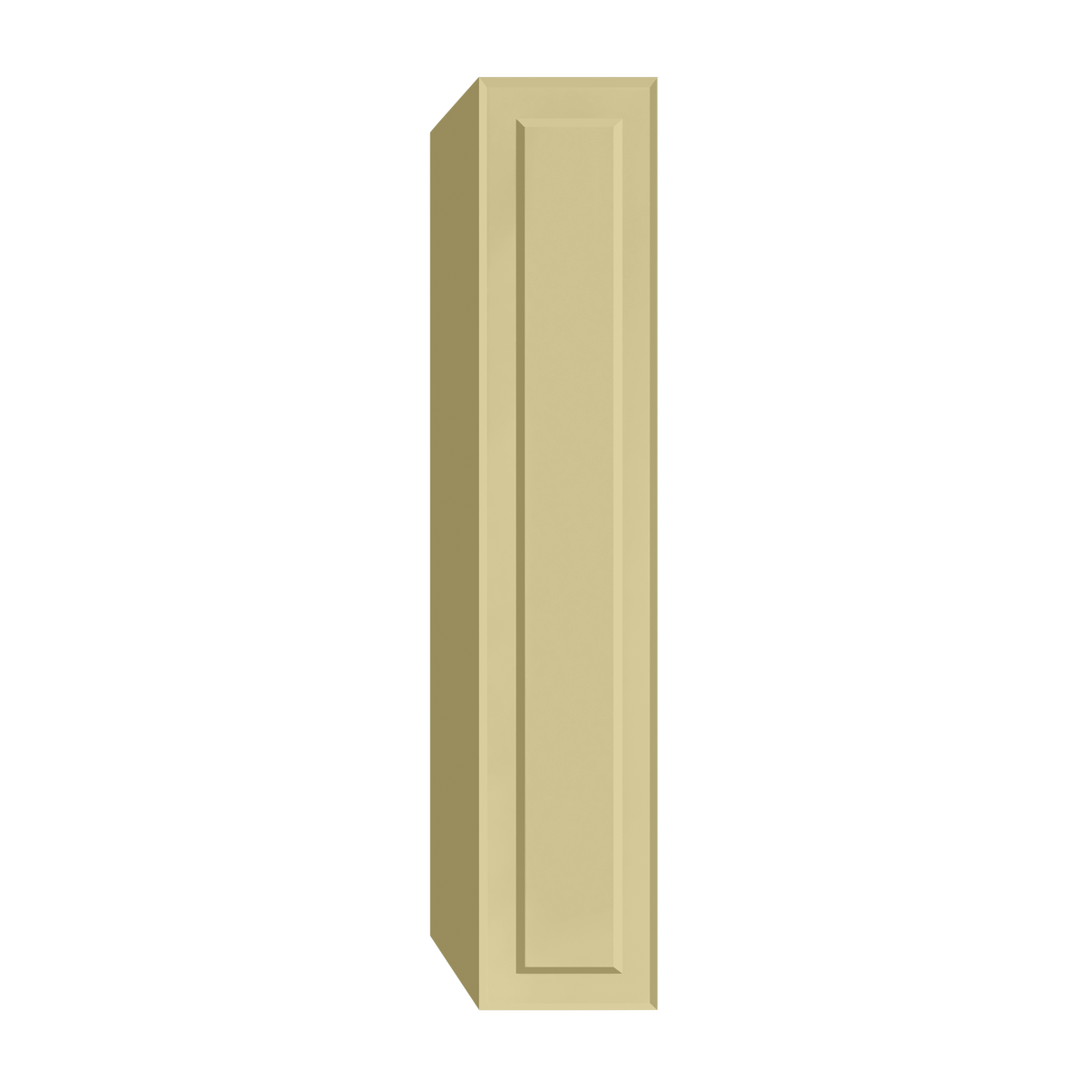 Berloni Vintage 1 door column 14" with 1 fixed shelf and 4 glass shelves