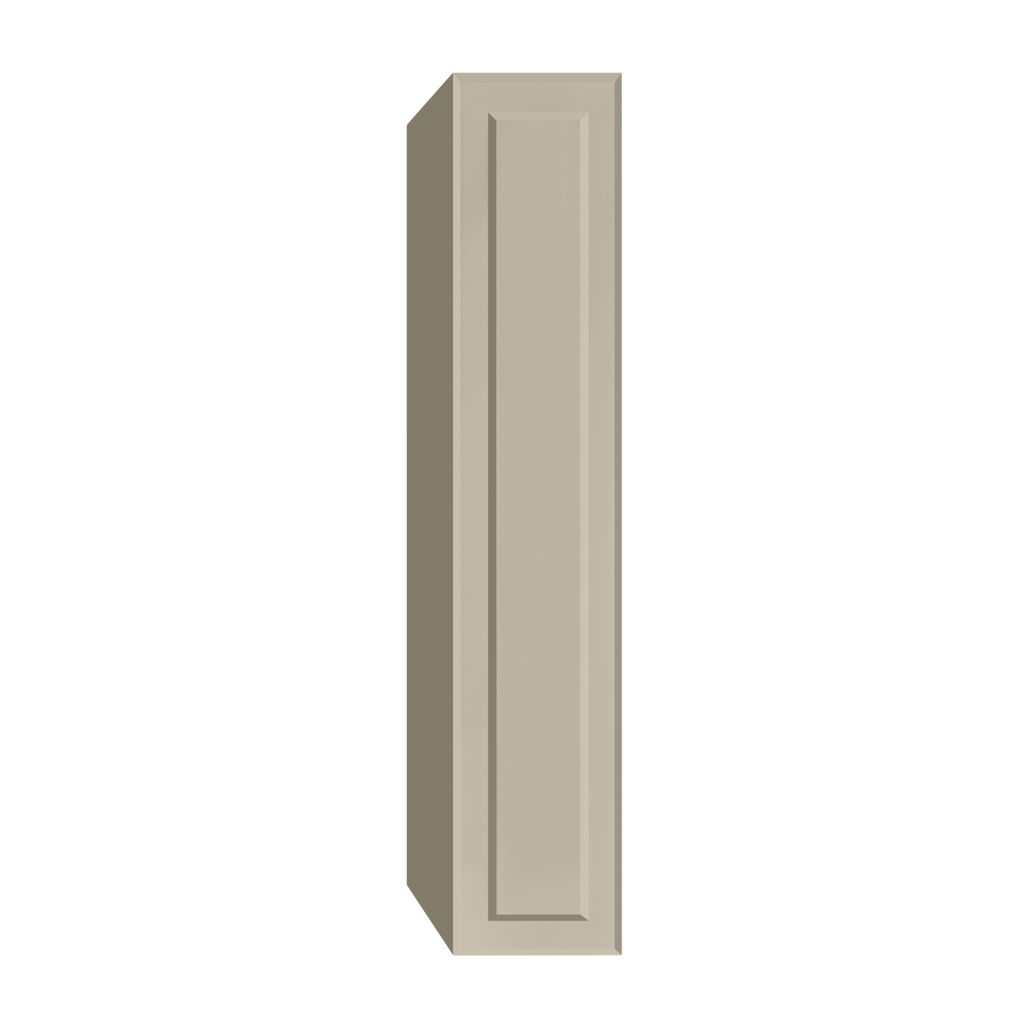 Berloni Vintage 1 door column 14" with 1 fixed shelf and 4 glass shelves