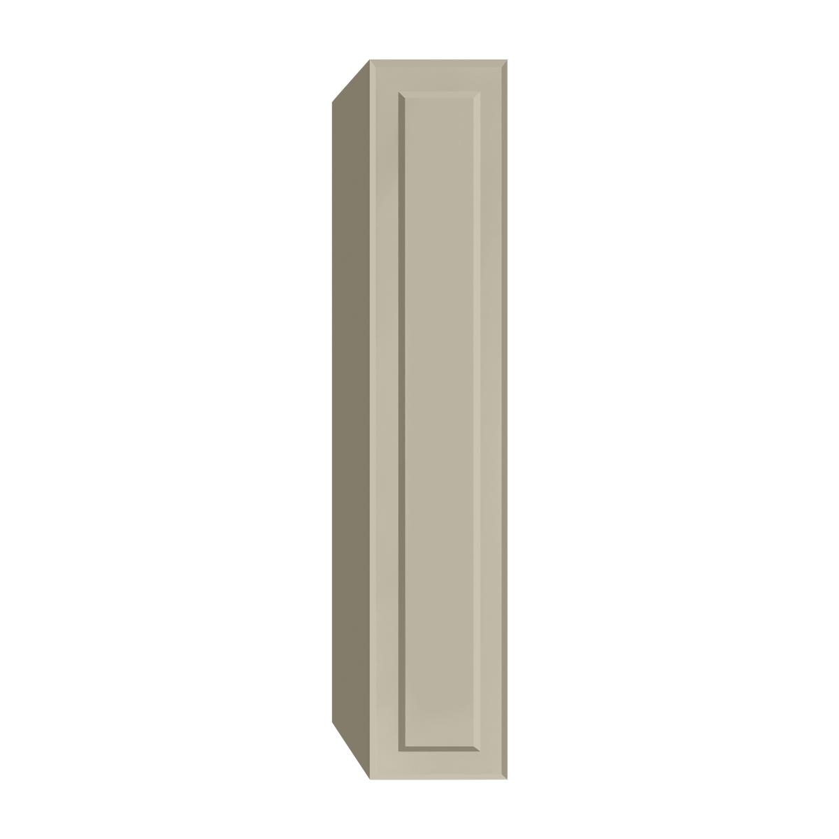 Berloni Vintage 1 door column 14" with 1 fixed shelf and 4 glass shelves