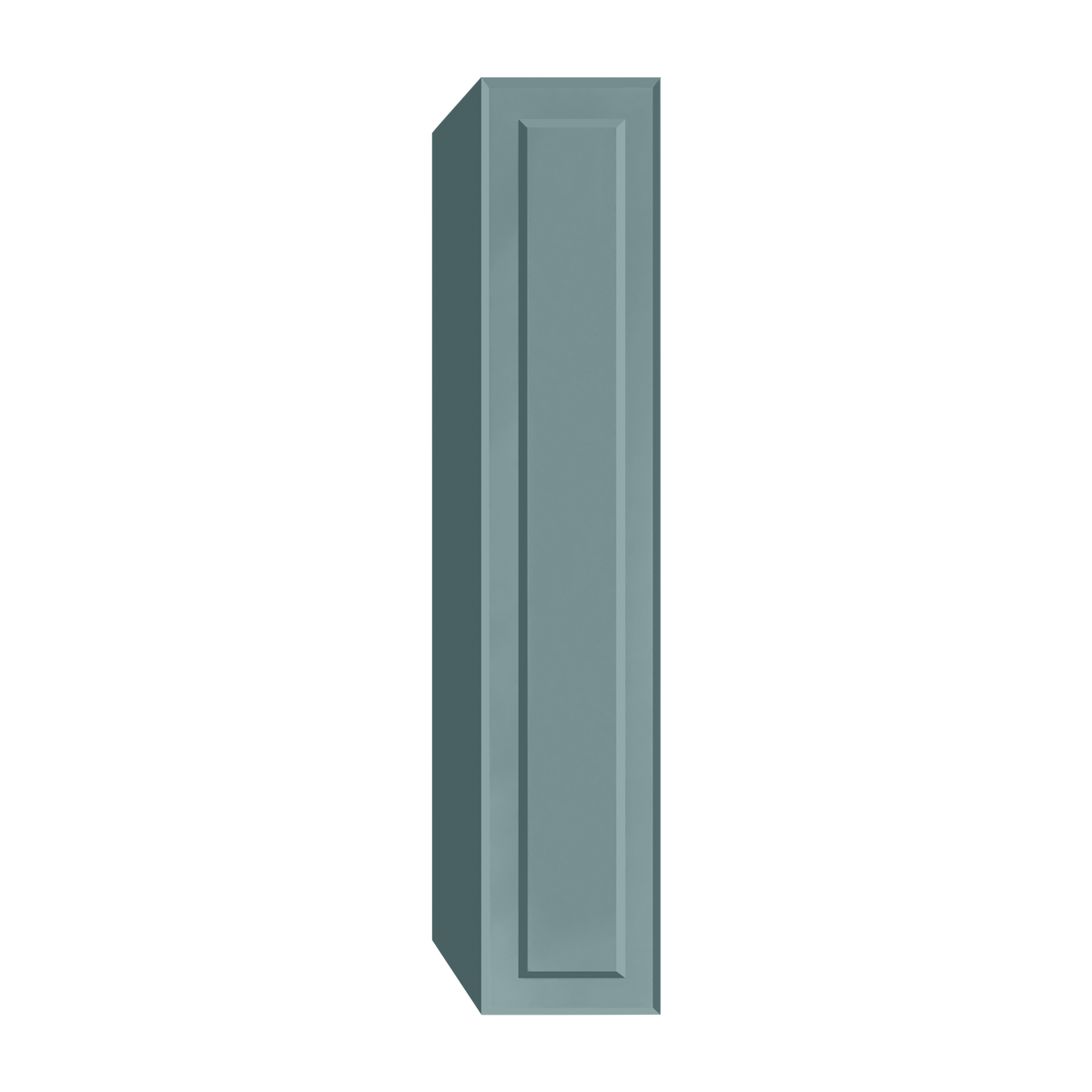 Berloni Vintage 1 door column 14" with 1 fixed shelf and 4 glass shelves