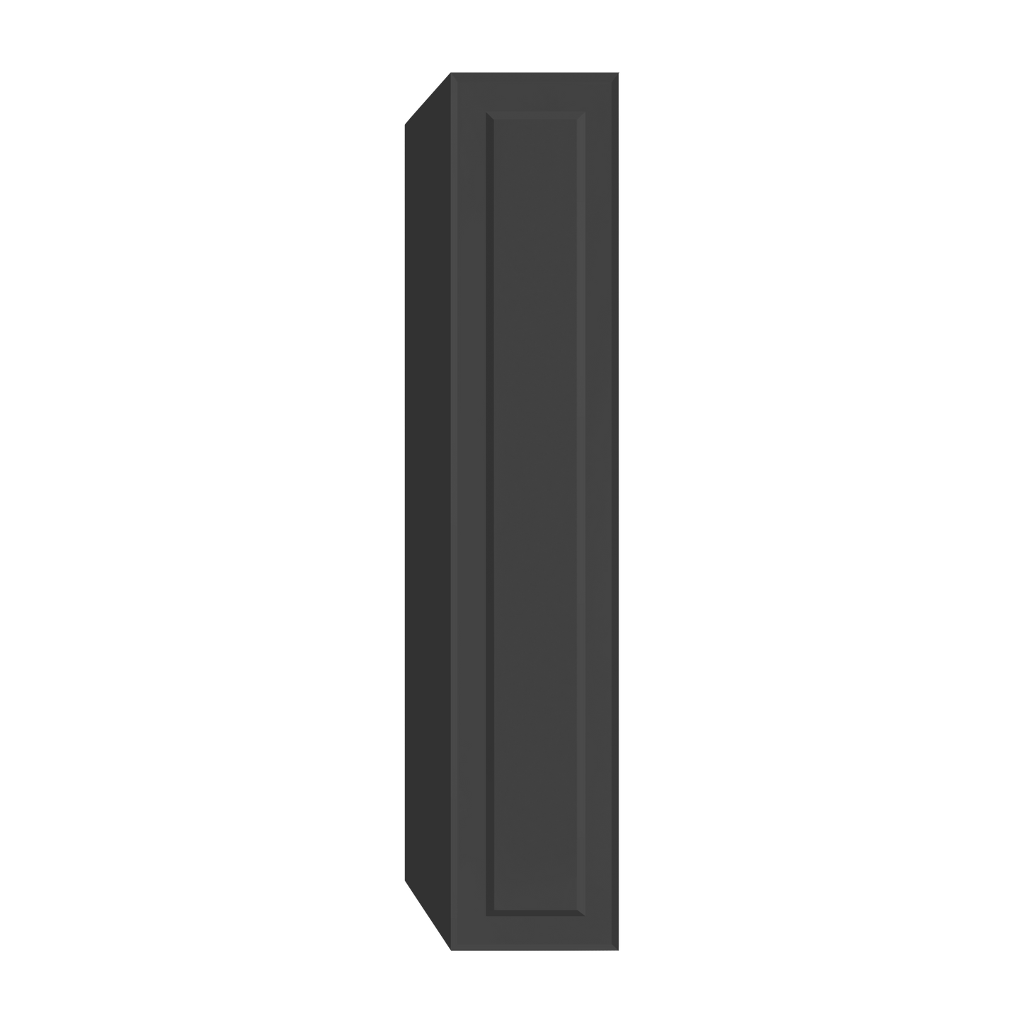 Berloni Vintage 1 door column 14" with 1 fixed shelf and 4 glass shelves