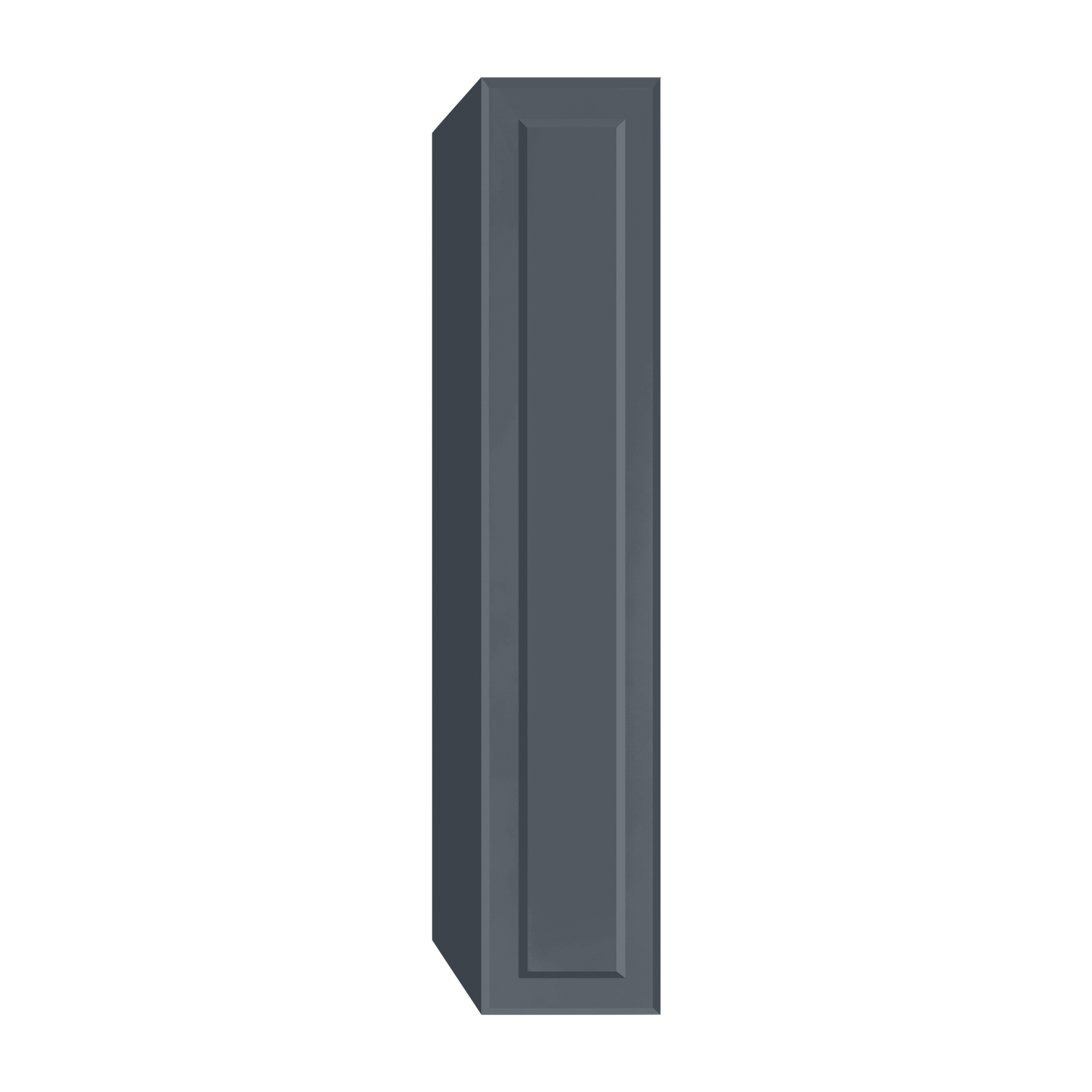 Berloni Vintage 1 door column 14" with 1 fixed shelf and 4 glass shelves