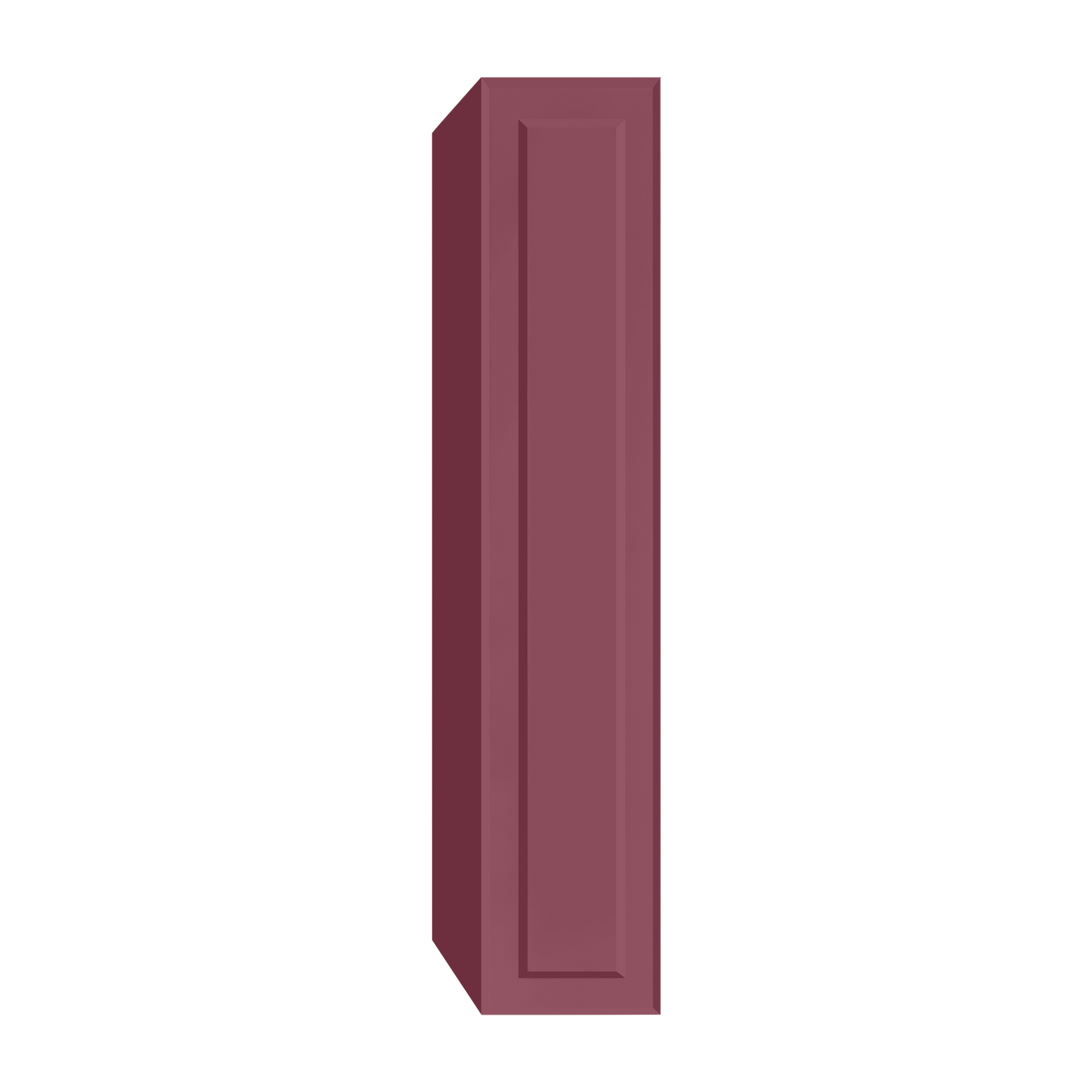 Berloni Vintage 1 door column 14" with 1 fixed shelf and 4 glass shelves