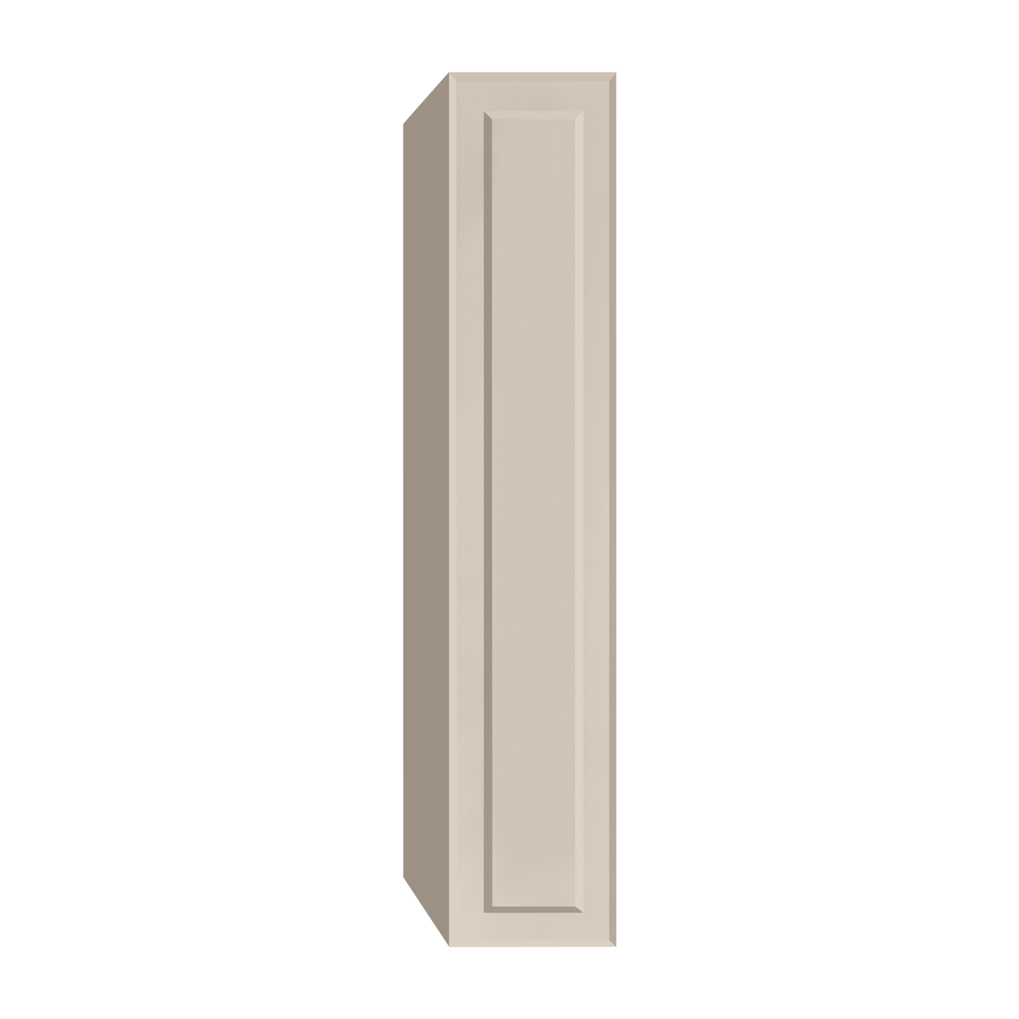 Berloni Vintage 1 door column 14" with 1 fixed shelf and 4 glass shelves