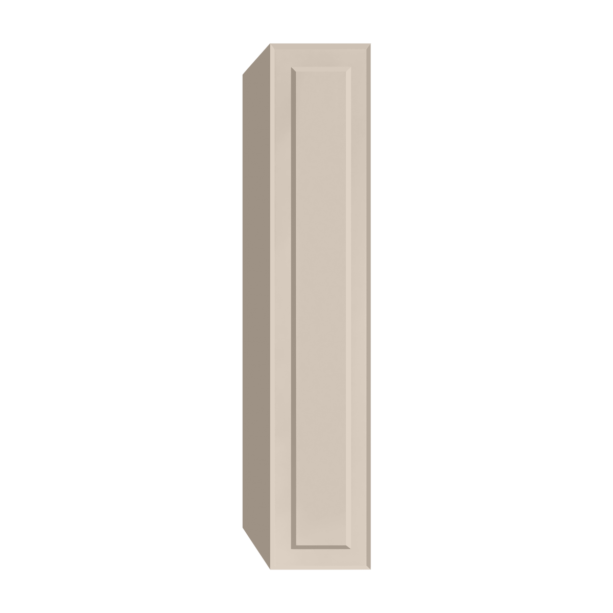 Berloni Vintage 1 door column 14" with 1 fixed shelf and 4 glass shelves