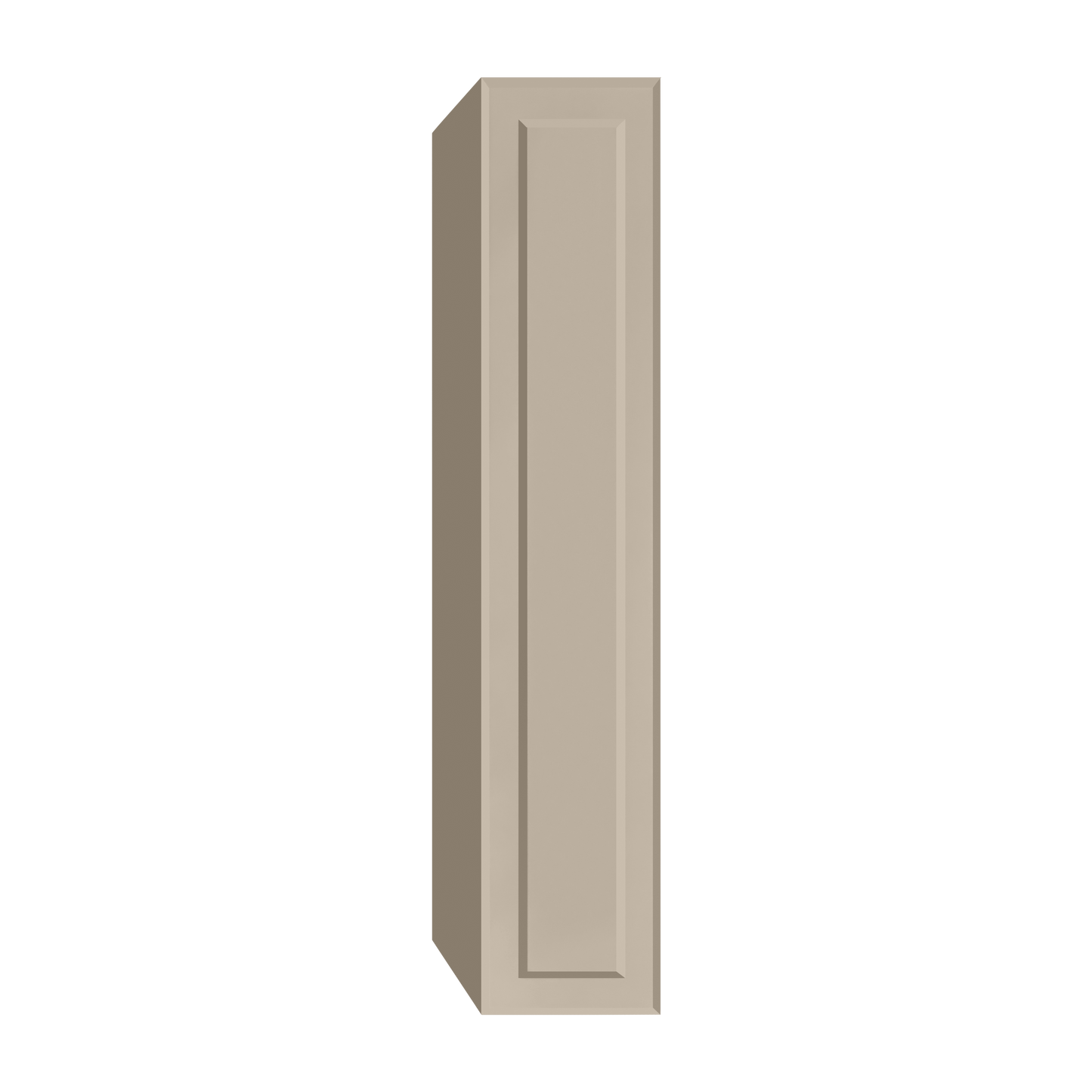 Berloni Vintage 1 door column 14" with 1 fixed shelf and 4 glass shelves