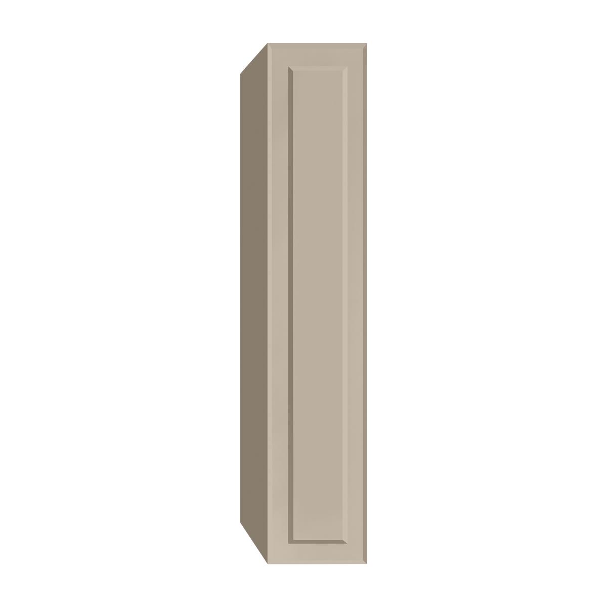 Berloni Vintage 1 door column 14" with 1 fixed shelf and 4 glass shelves