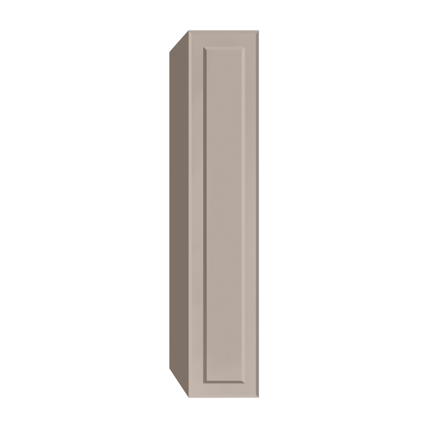 Berloni Vintage 1 door column 14" with 1 fixed shelf and 4 glass shelves