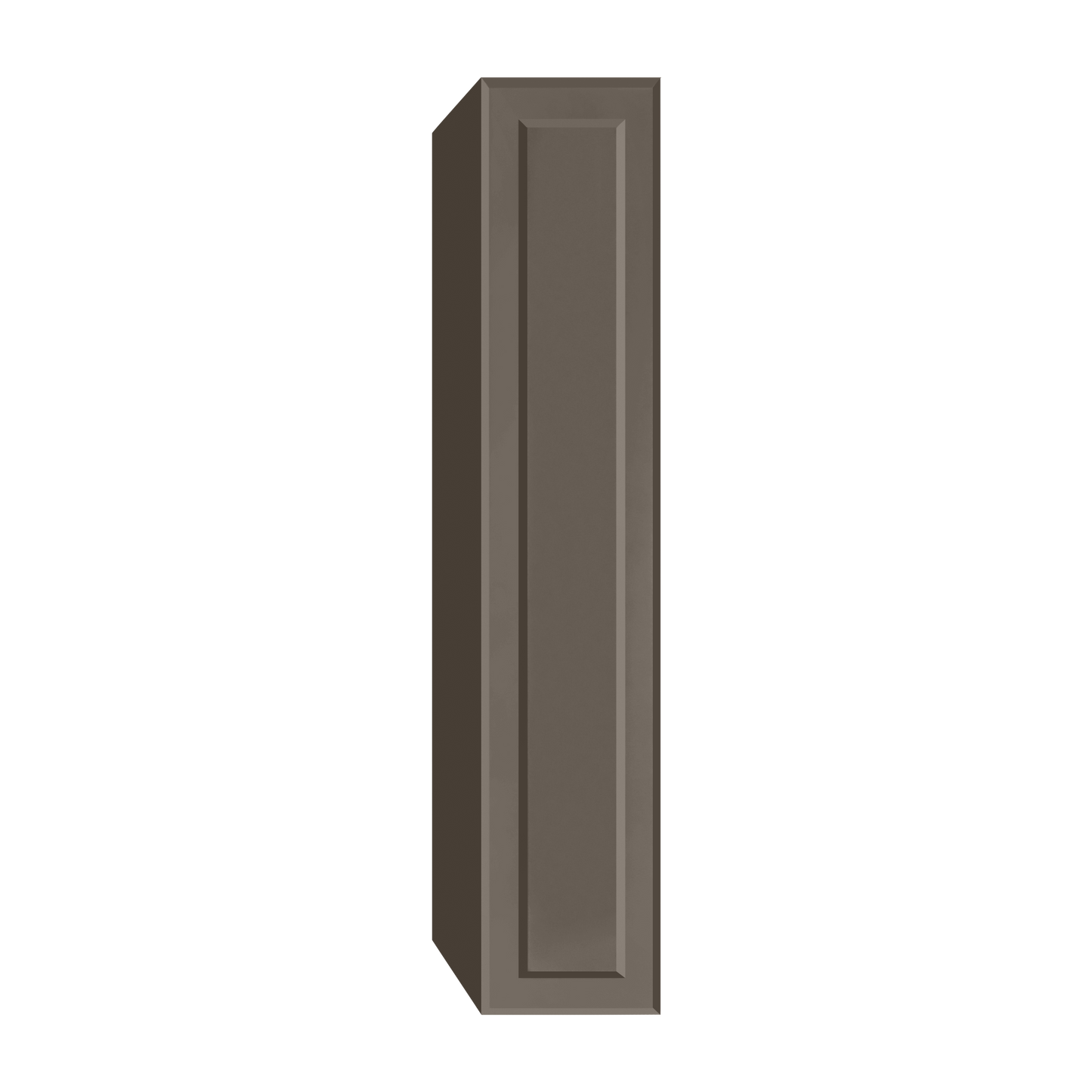 Berloni Vintage 1 door column 14" with 1 fixed shelf and 4 glass shelves