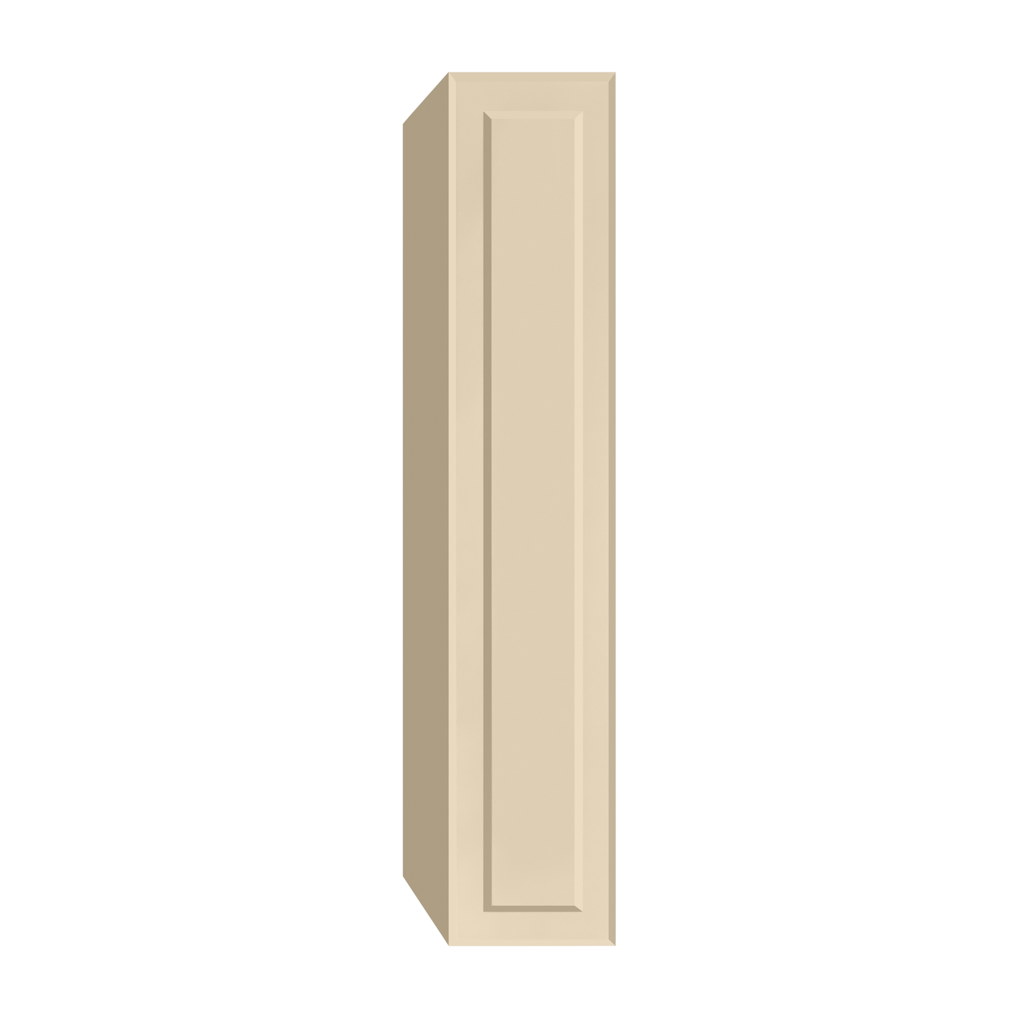 Berloni Vintage 1 door column 14" with 1 fixed shelf and 4 glass shelves