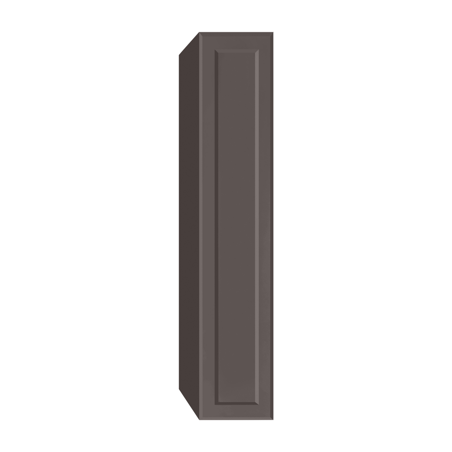 Berloni Vintage 1 door column 14" with 1 fixed shelf and 4 glass shelves