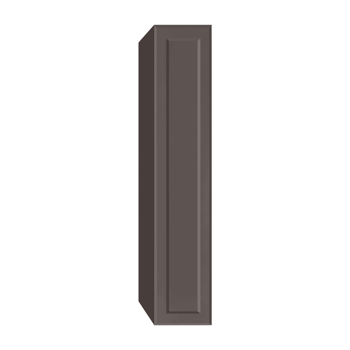 Berloni Vintage 1 door column 14" with 1 fixed shelf and 4 glass shelves
