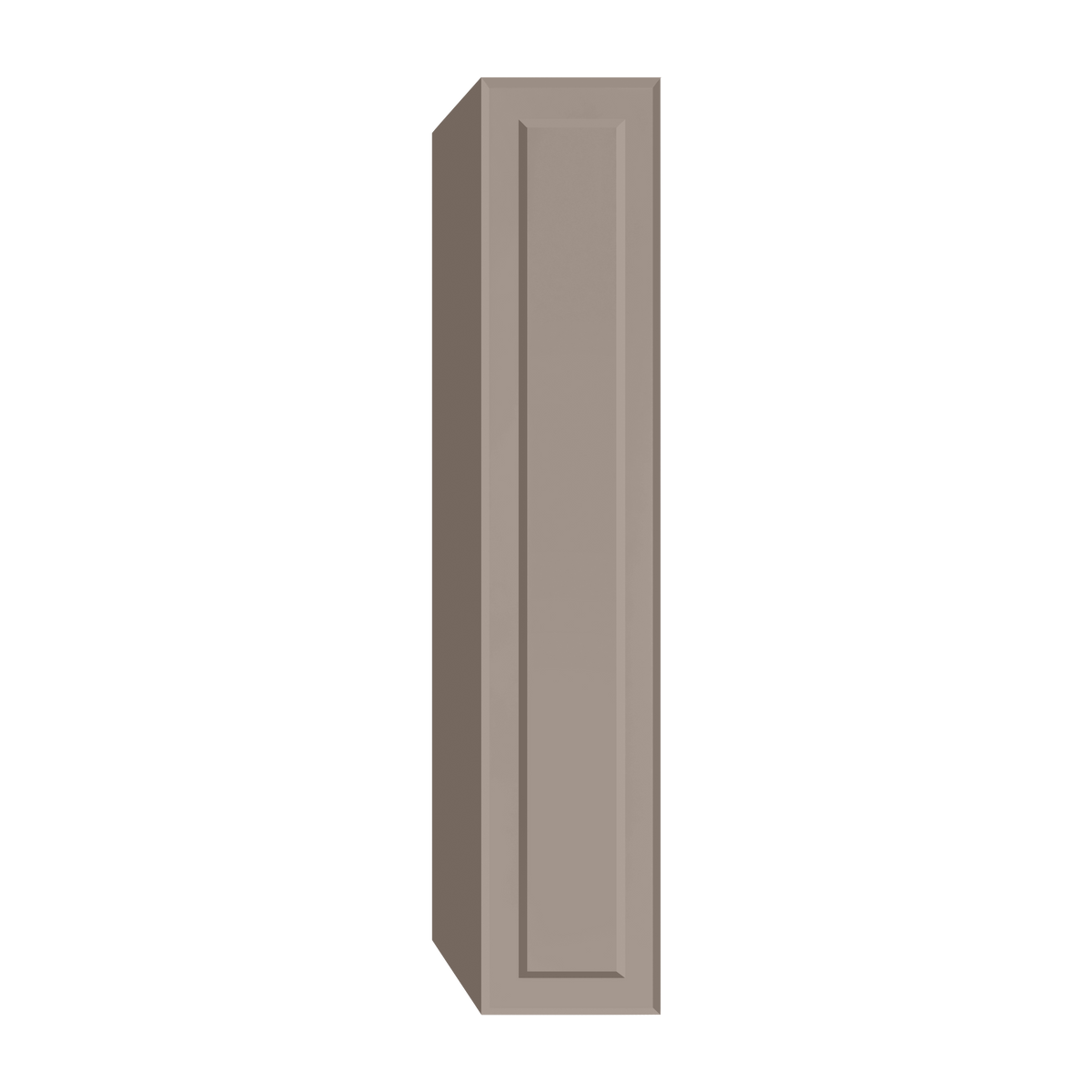 Berloni Vintage 1 door column 14" with 1 fixed shelf and 4 glass shelves