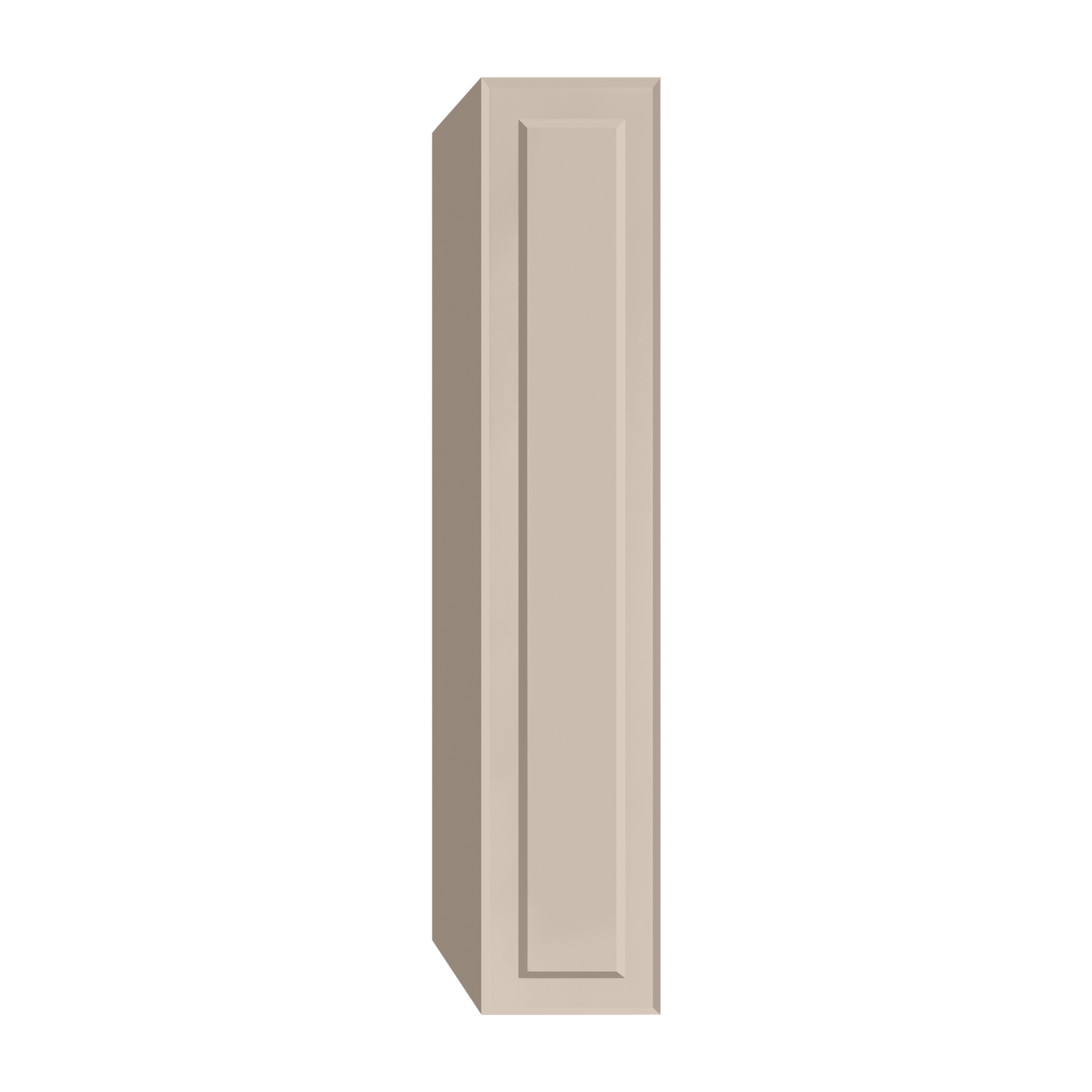 Berloni Vintage 1 door column 14" with 1 fixed shelf and 4 glass shelves