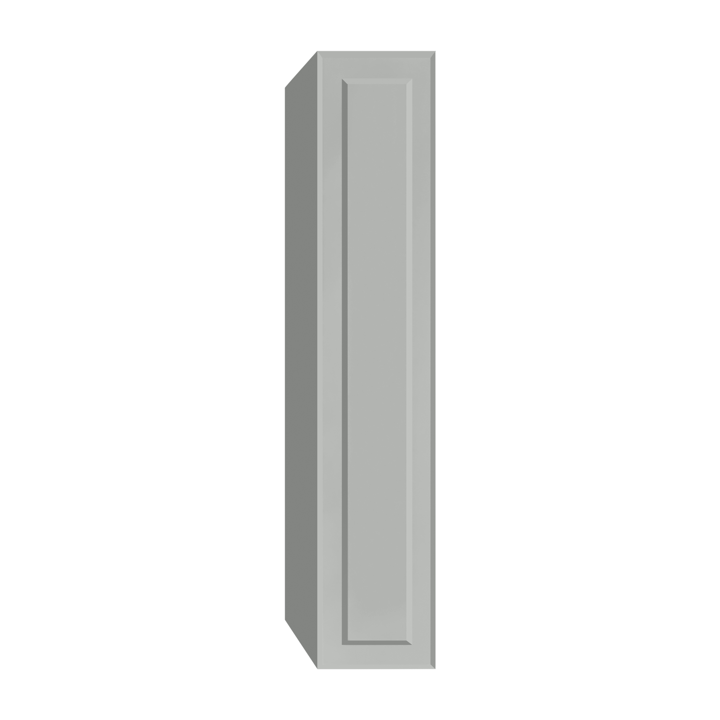Berloni Vintage 1 door column 14" with 1 fixed shelf and 4 glass shelves