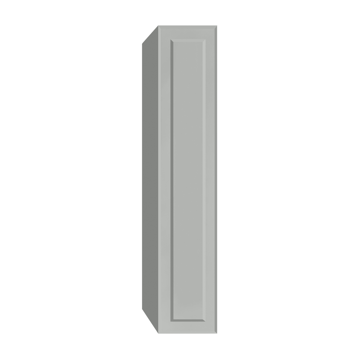 Berloni Vintage 1 door column 14" with 1 fixed shelf and 4 glass shelves