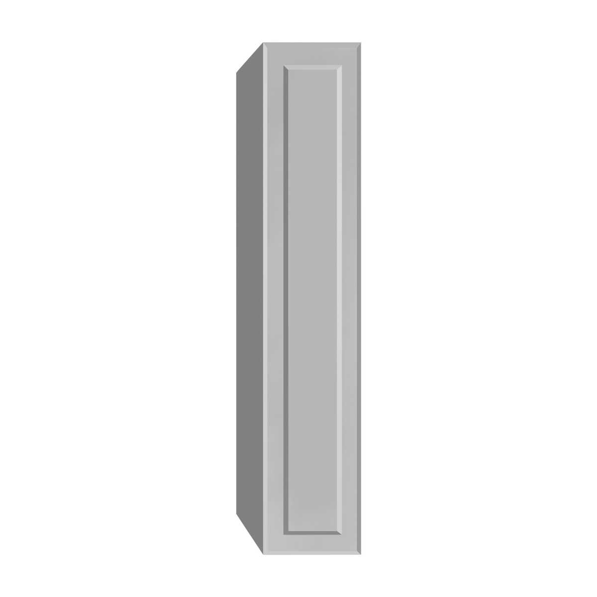 Berloni Vintage 1 door column 14" with 1 fixed shelf and 4 glass shelves