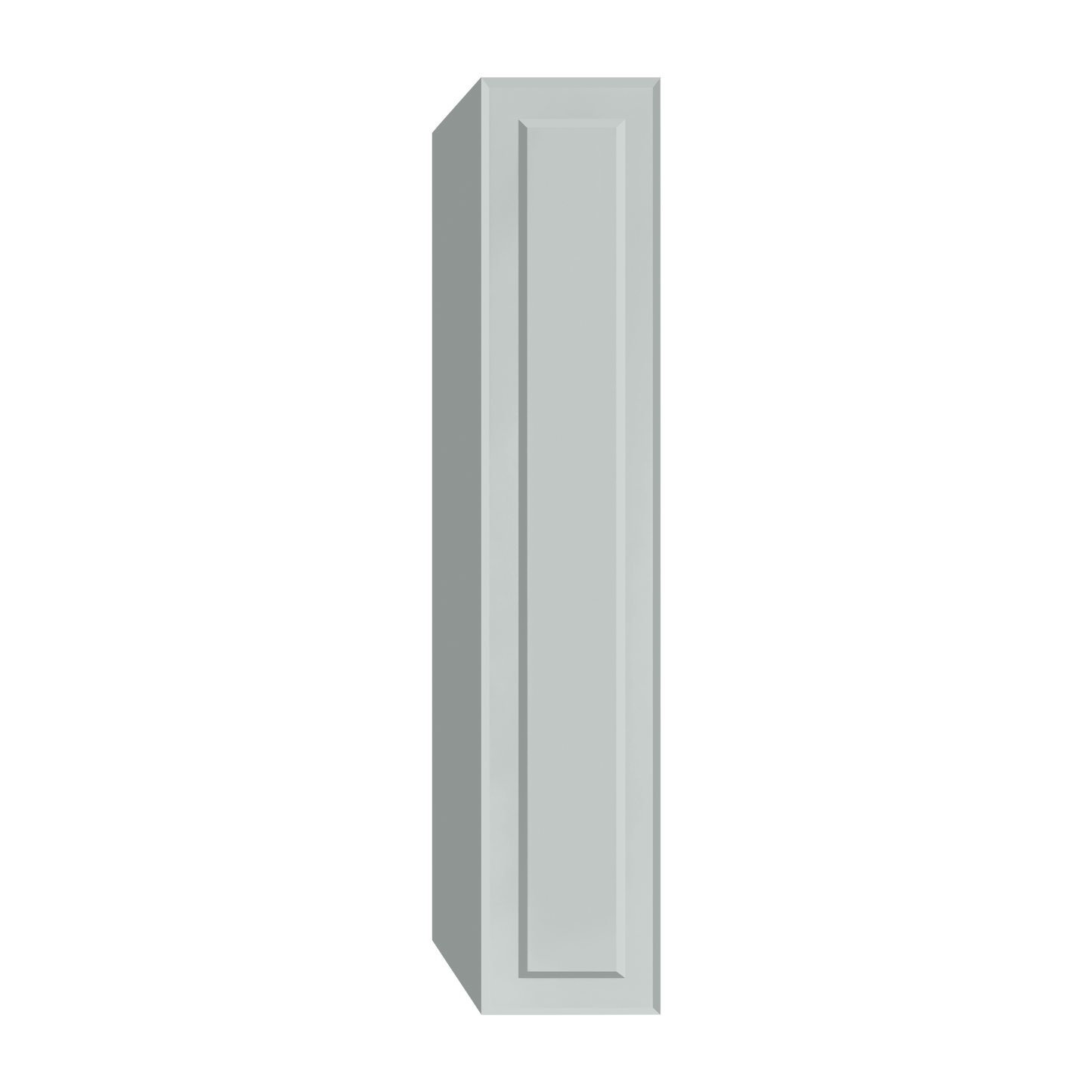 Berloni Vintage 1 door column 14" with 1 fixed shelf and 4 glass shelves