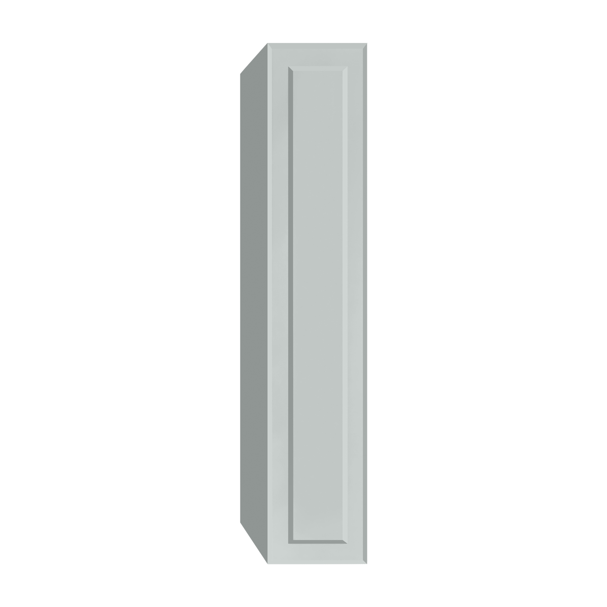 Berloni Vintage 1 door column 14" with 1 fixed shelf and 4 glass shelves