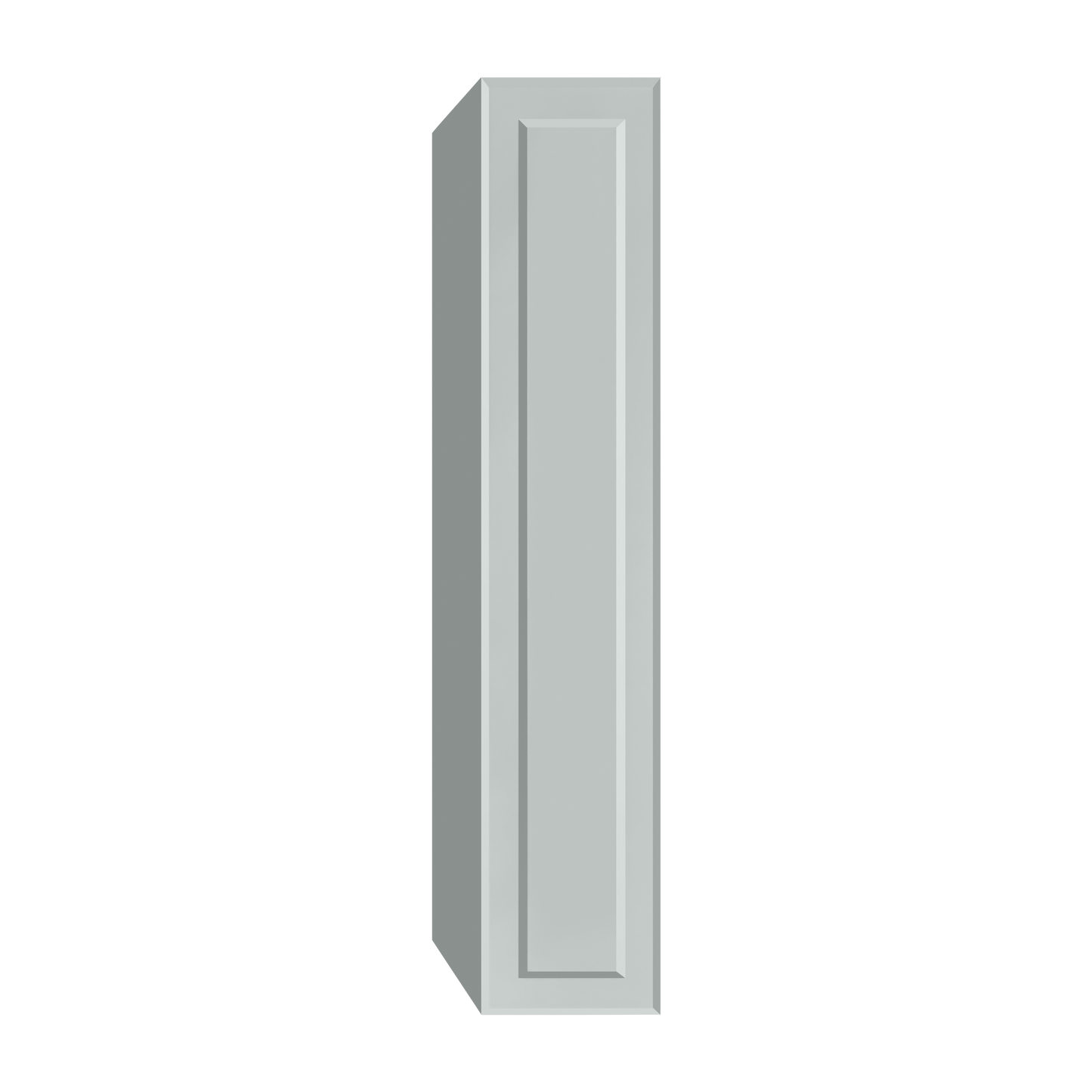 Berloni Vintage 1 door column 14" with 1 fixed shelf and 4 glass shelves
