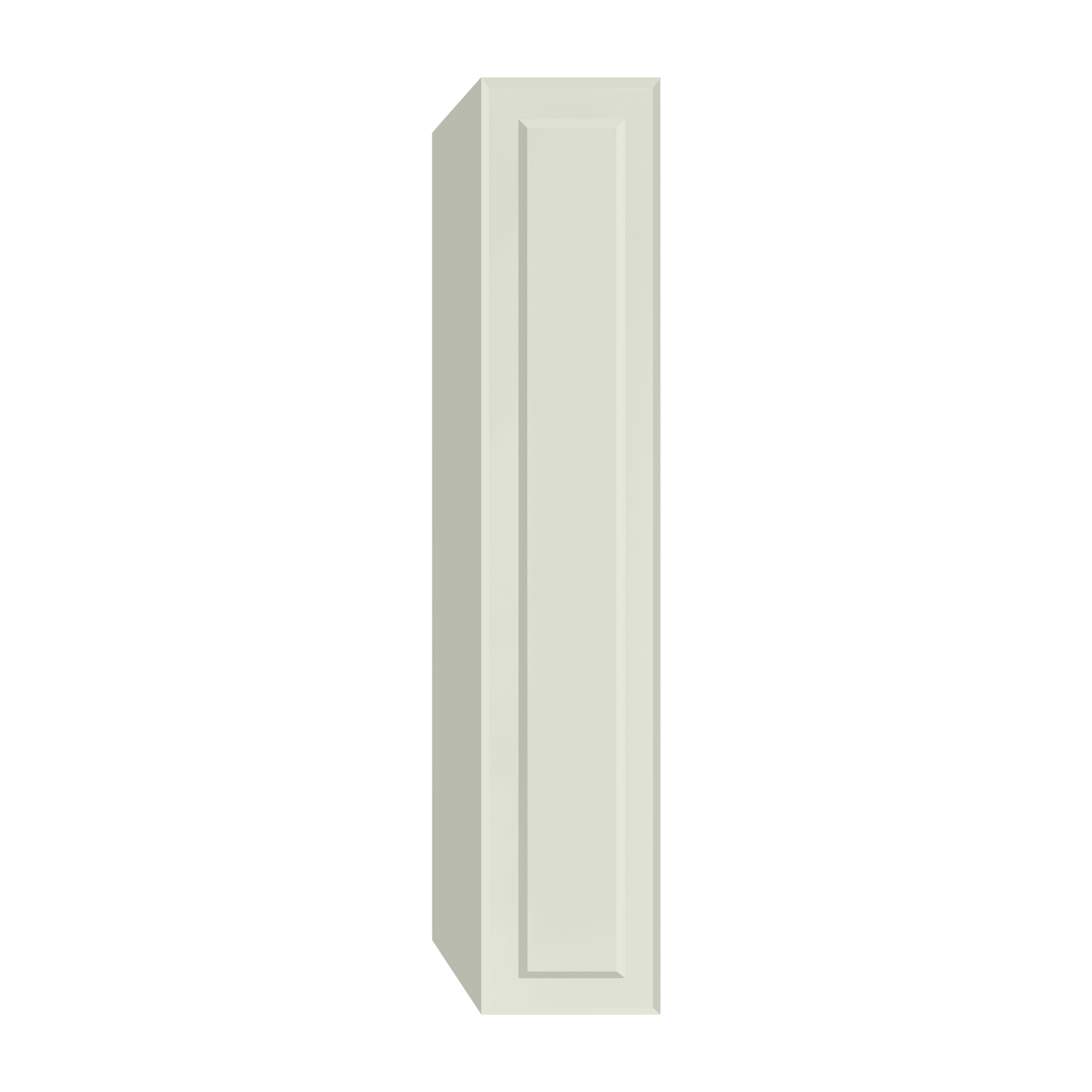 Berloni Vintage 1 door column 14" with 1 fixed shelf and 4 glass shelves