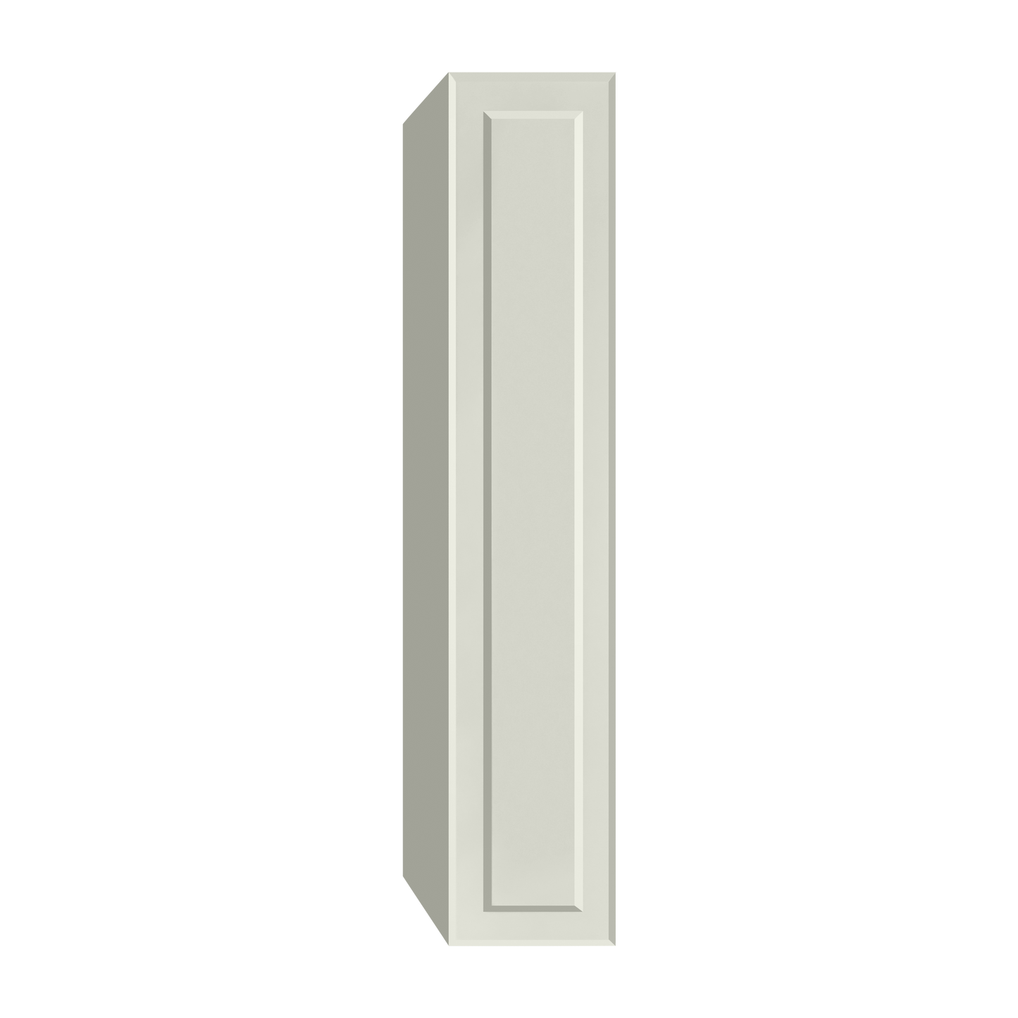 Berloni Vintage 1 door column 14" with 1 fixed shelf and 4 glass shelves