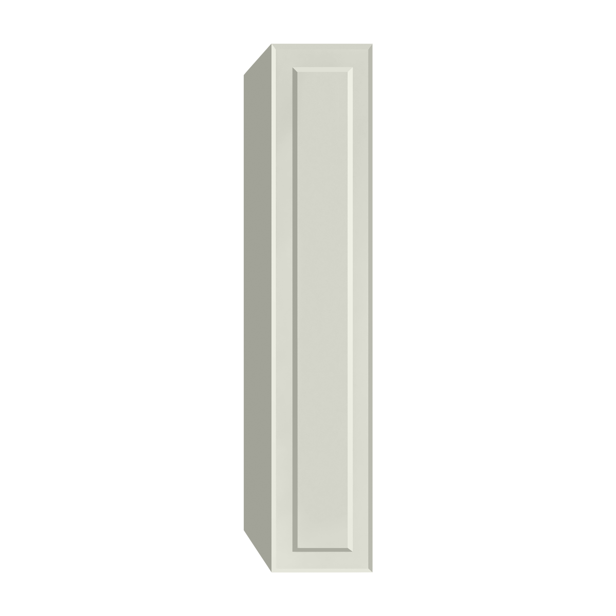 Berloni Vintage 1 door column 14" with 1 fixed shelf and 4 glass shelves