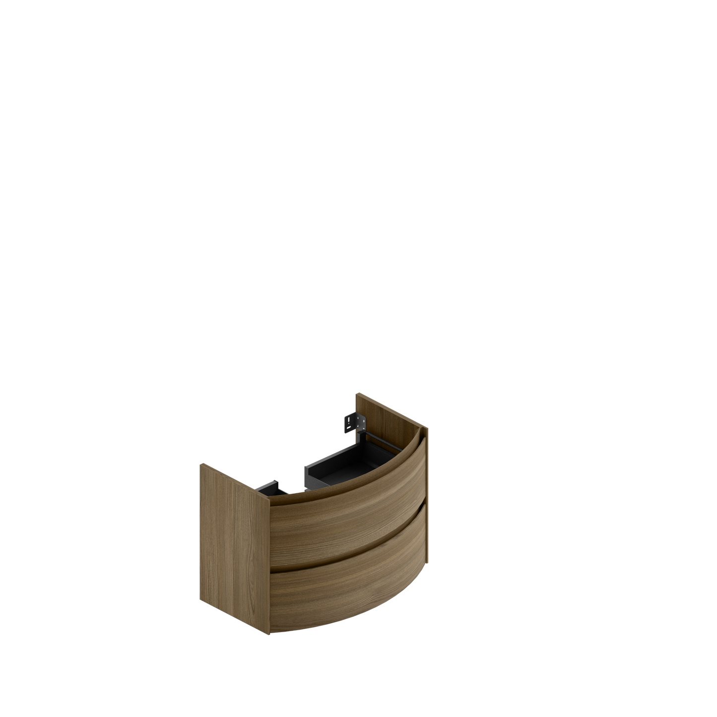 Berloni Way Round Base Cabinet 2 drawers (Blum System)