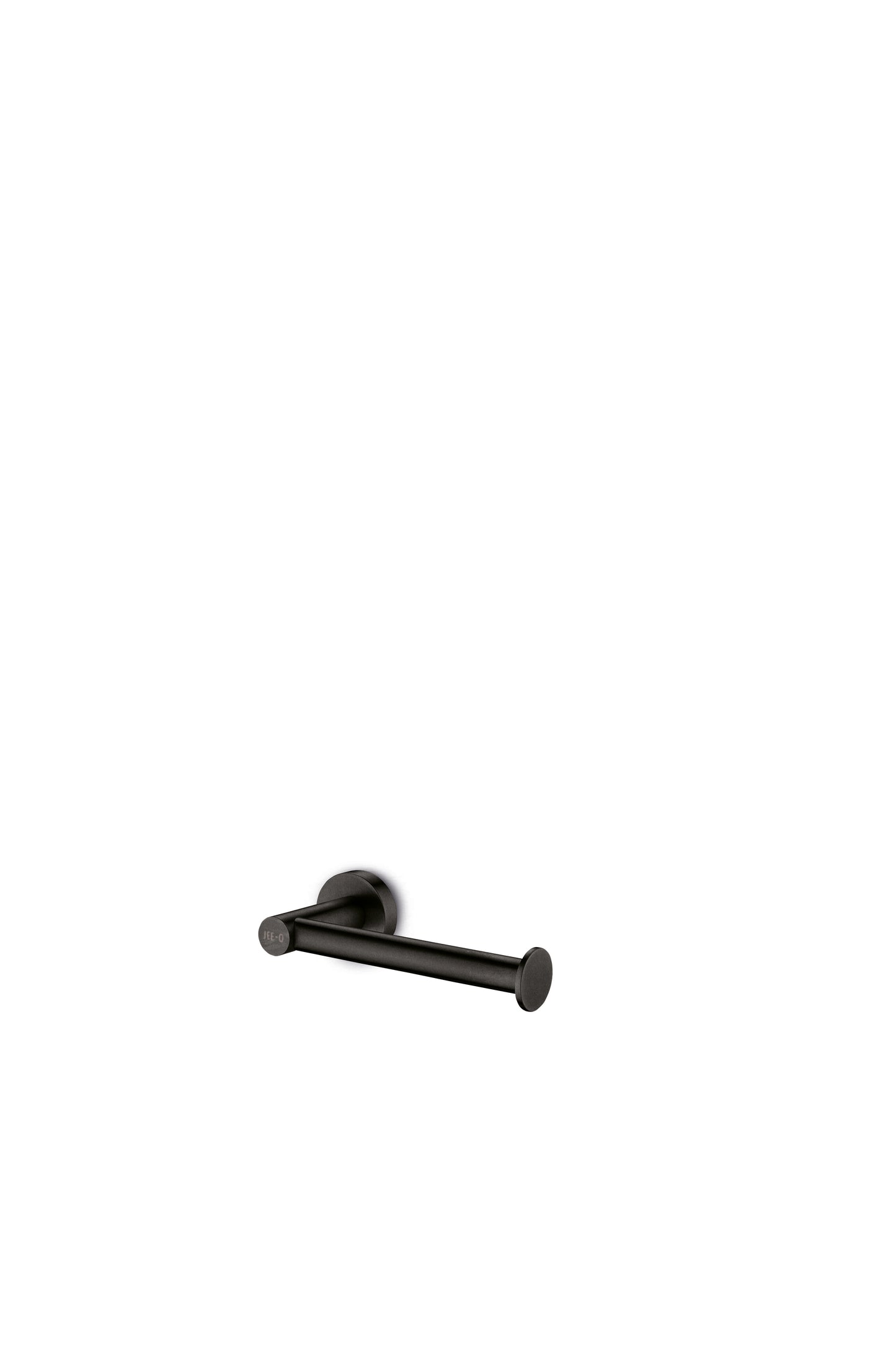 JEE-O Slimline Toilet Roll Holder Stainless Steel, Structured Black