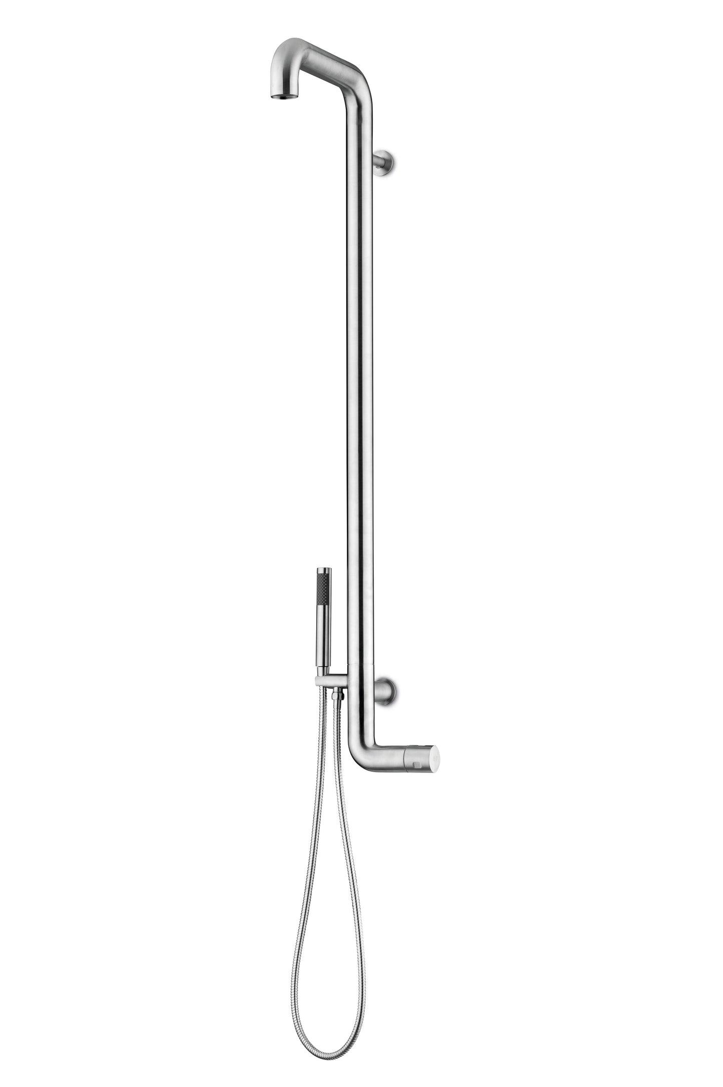 JEE-O Flow Shower Faucet Wall Mounted Shower Faucet Stainless Steel Brushed