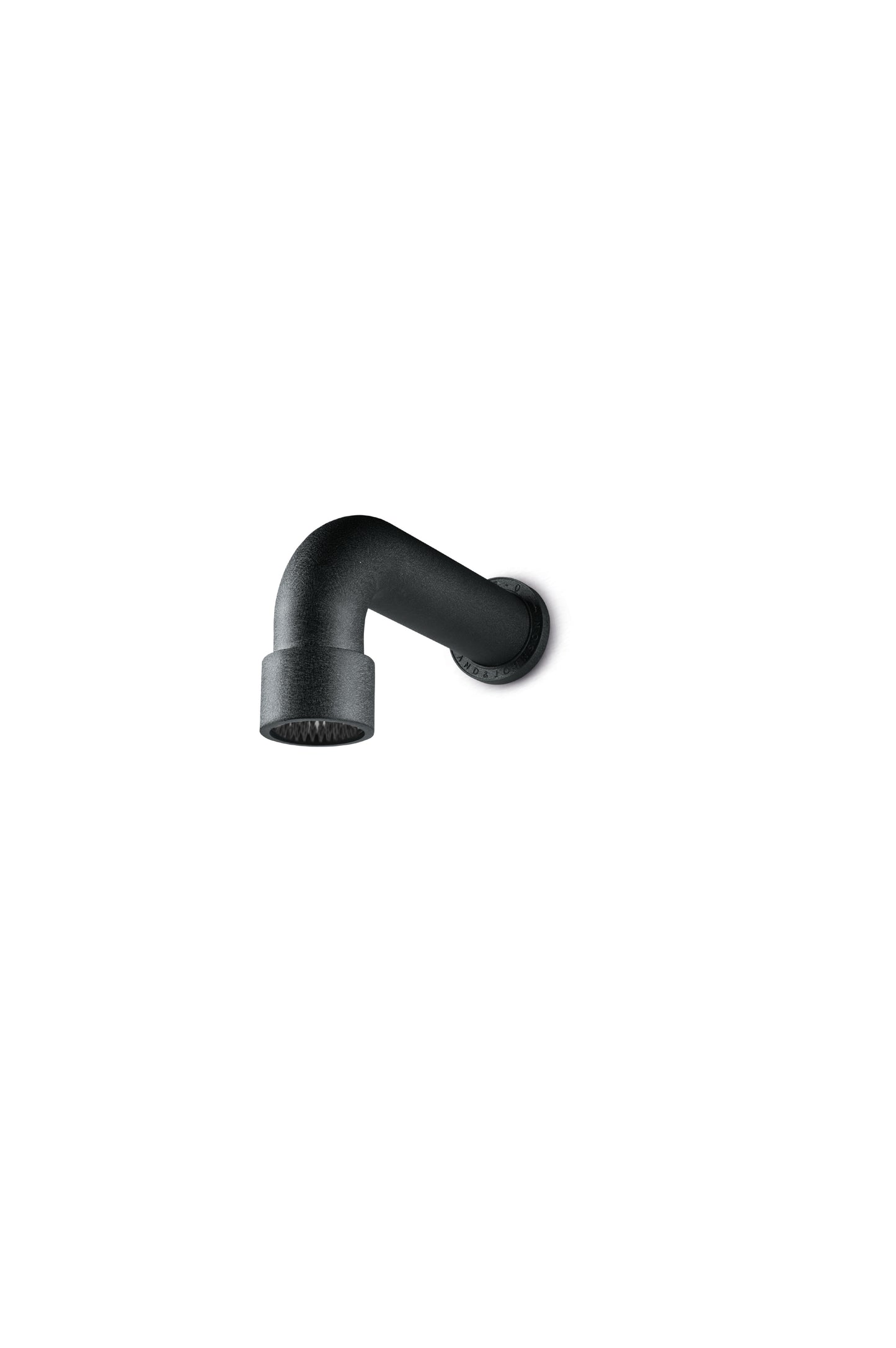 JEE-O Soho Shower Wall Mounted Stainless Steel, Hammercoated Black